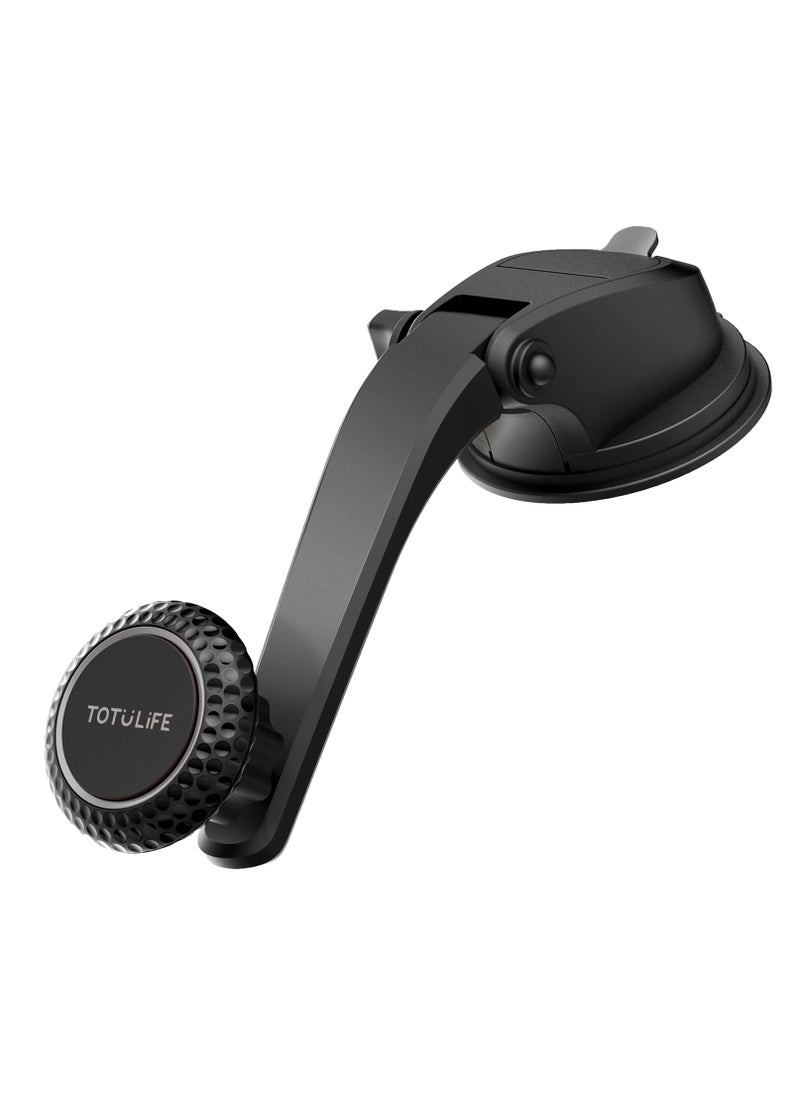 Totulife CURVE Series Magentic Car Holder - Black  - Image 1