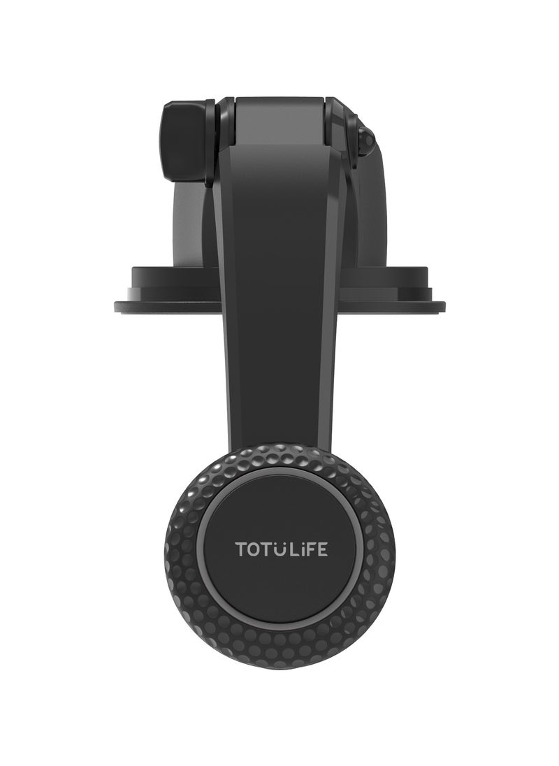 Totulife CURVE Series Magentic Car Holder - Black  - Image 4