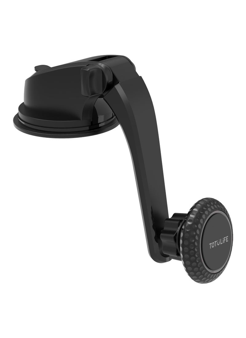 Totulife CURVE Series Magentic Car Holder - Black  - Image 2