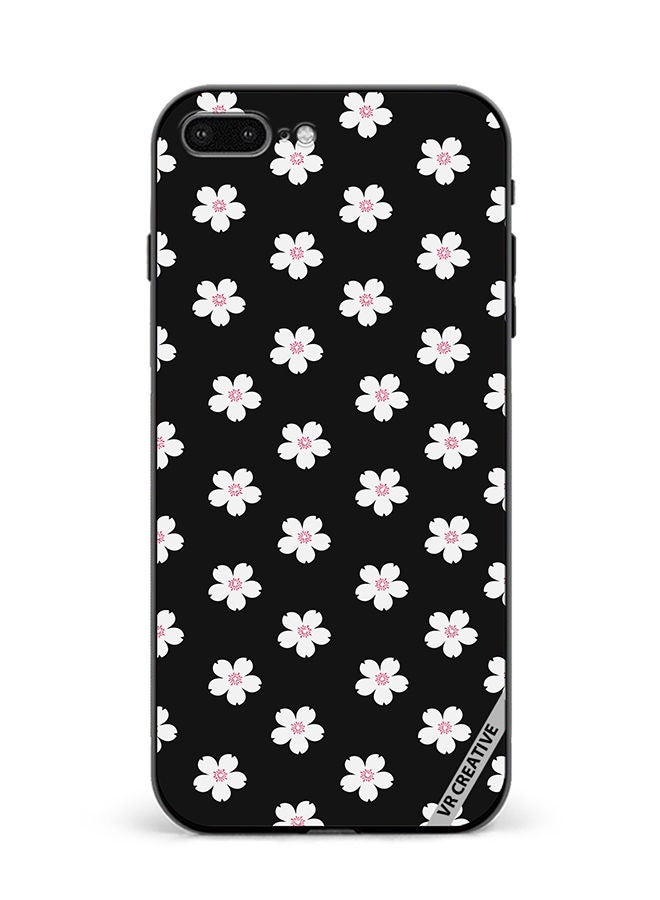 VR CREATIVE Protective Case Cover For Apple iPhone 7 Plus/8 Plus Flower Design Multicolour - Image 1