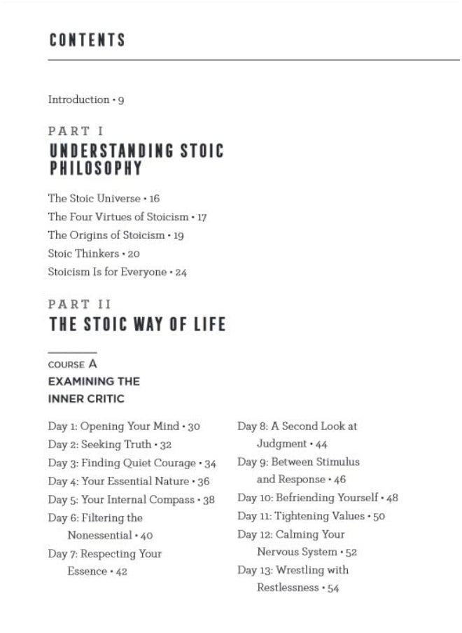 null - Journal Like a Stoic: A 90-Day Stoicism Program to Live with Greater Acceptance, Less Judgement, and Deeper Intentionality (Includes Teachings of Marcus Aurelius) - Image 1