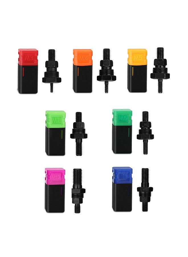 Riveter Machine Accessory Threaded Mandrel Rivet Nut Tool Adapter Pull Rod Riveter Replacement Riveting Heads  - Image 3