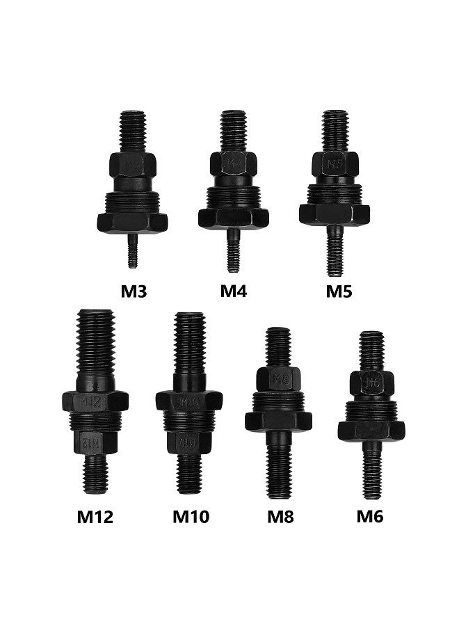 Riveter Machine Accessory Threaded Mandrel Rivet Nut Tool Adapter Pull Rod Riveter Replacement Riveting Heads  - Image 5