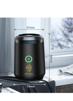 Oud Bukhoor Car USB Mini Type-C Power Rechargeable Incense Burner Decorations 9.8x7.4x6.7 cm  - Image 3