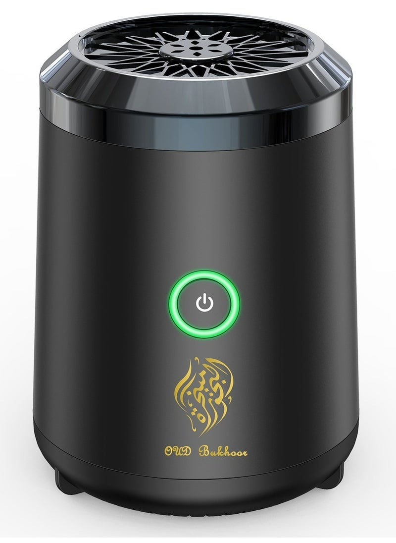 Oud Bukhoor - Car USB Mini Type-C Power Rechargeable Incense Burner Decorations 9.8x7.4x6.7 cm - Image 1