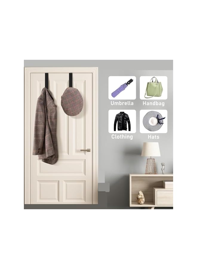 The Bros Wreath Hanger For Front Door,12" Wreath Hanger Door Wreath Hook Over The Door Hanger, It Can Be Used To Hang Clothes, Bags, Umbrellas - Image 3