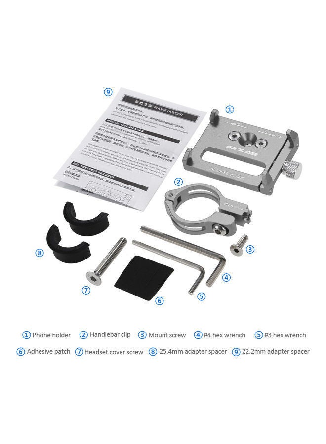 NIBEMINENT Aluminum Alloy Mobile Phone Holder - Image 2