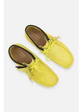 clarks Men Wide Wallabee Ankle Boots,  Lime Green  - Image 4