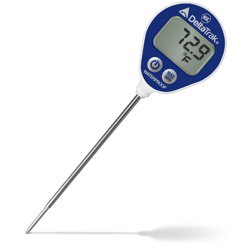 DeltaTrak 11050 Professional Digital Meat Thermometer for Kitchen Waterproof Lollipop Thermometer NSF Certified - Image 1