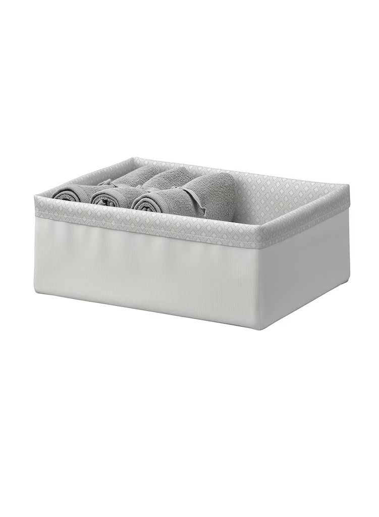 منظم ، رمادي / أبيض .20x26x10 سم - Image 2