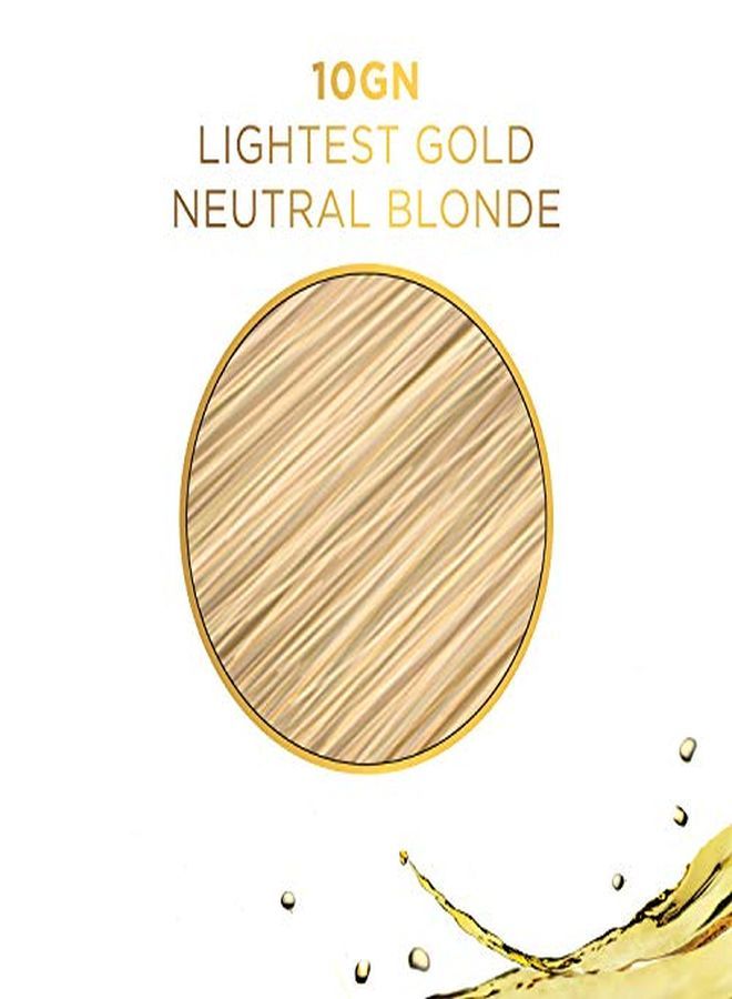 CLAIROL PROFESSIONAL صبغة الشعر الدائمة Liquicolor للشعر الأشقر، 10 جرام أشقر ذهبي محايد، 2 أونصة  - Image 3