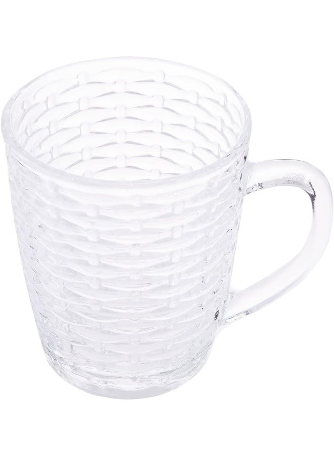 AKDC كوب زجاجي AKDC L(7CM) XW(7CM) XH(8CM) شفاف - Image 3