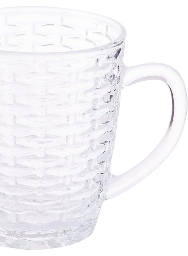 AKDC كوب زجاجي AKDC L(7CM) XW(7CM) XH(8CM) شفاف - Image 2