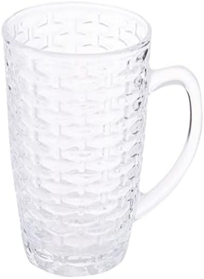 AKDC كوب زجاجي AKDC L(7CM) XW(7CM) XH(8CM) شفاف - Image 4