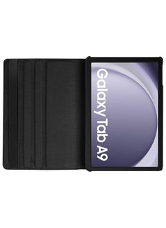 VKL Case for Samsung Galaxy Tab A9 Case 8.7 inch 2023 (SM-X110/X115/X117) 360° Rotating Book Cover Protective Case with Auto Wake/Sleep for Galaxy Tab A9 (Black)  - Image 5
