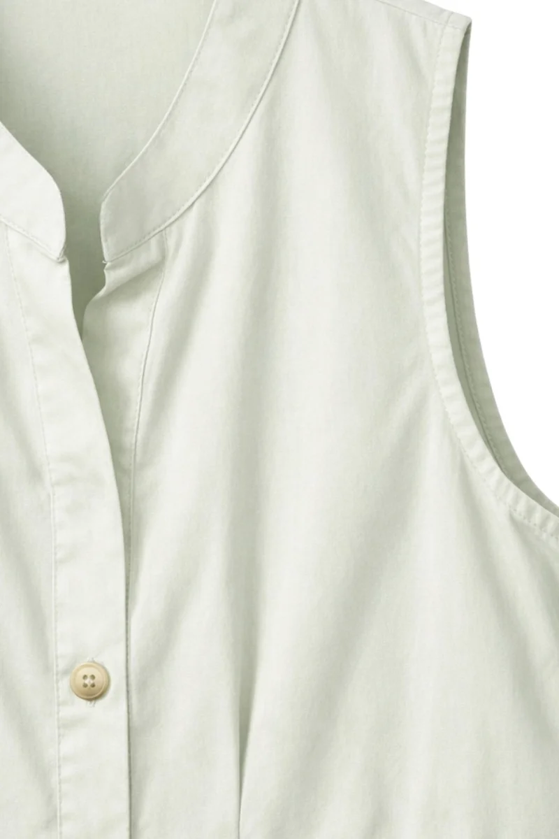 ميكسراي Mixray Buttoned Tippet Collar Maxi Dress