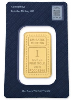 EMIRATES MINTING Emirates Minting 1 Ounce Burj Khalifa Gold Bar 999.9 Purity  - Image 4