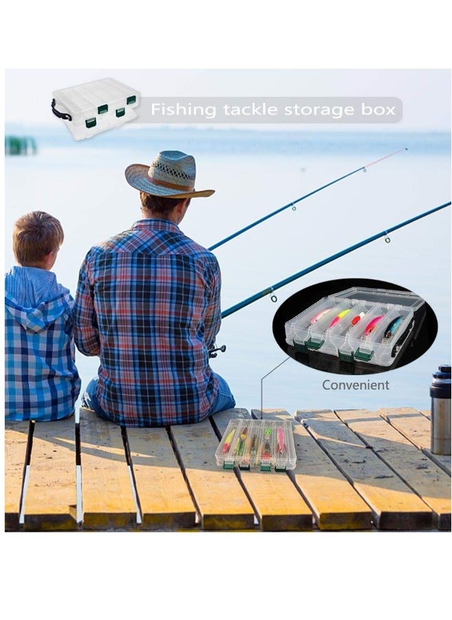 Generic Double Sided Waterproof Fishing Tackle Box for Lures and Accessories Storage  - Image 5