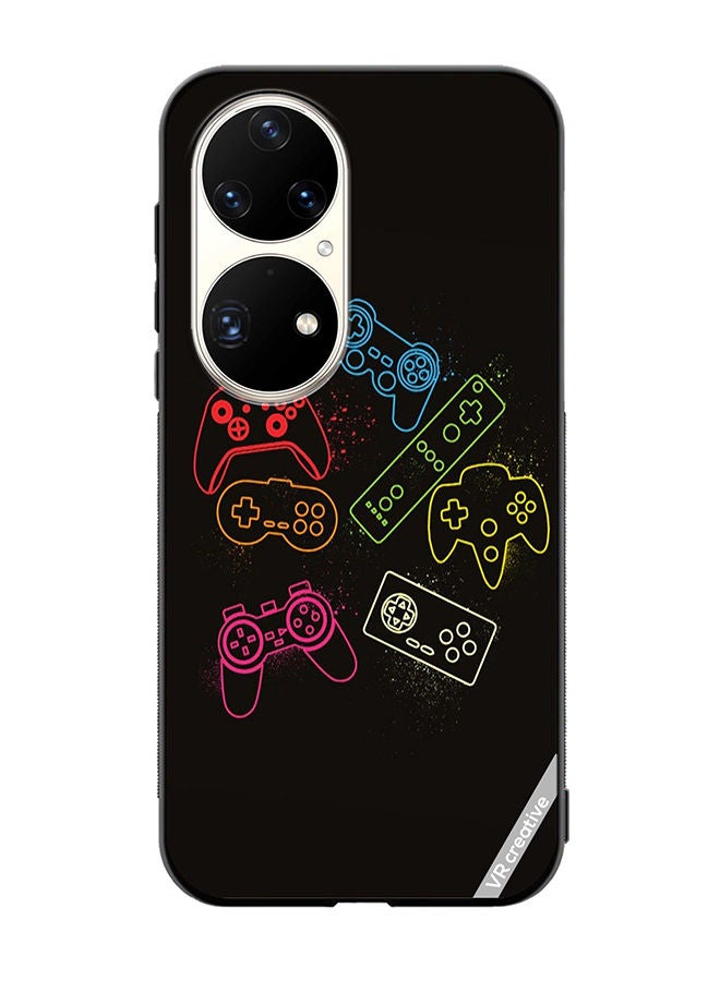 VR CREATIVE Protective Case Cover For Huawei P50 Pro Ps5 Remotes Design Multicolour - Image 1
