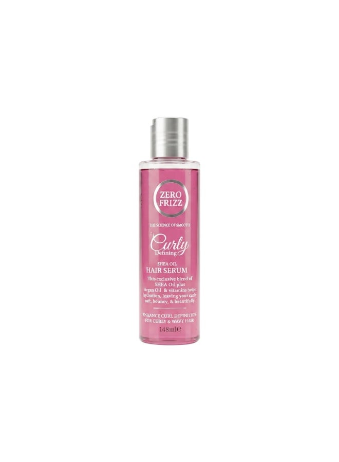 Zero Frizz Curly Defining Shea OIL Hair Serum 148ml - Image 1