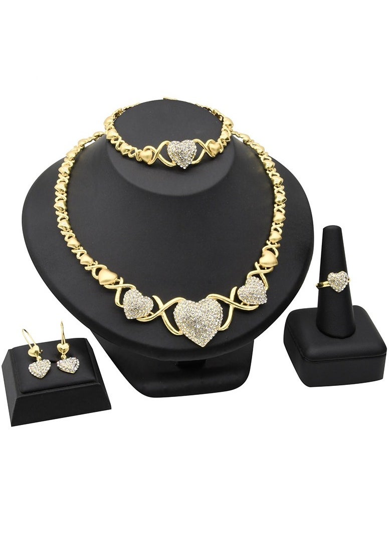 Mark Fairwhale European and American Fashion Multi-layer Woven Women's Necklace Set 