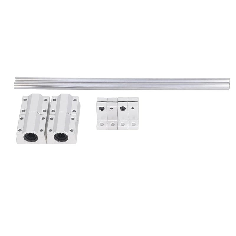 Simple multi-feature universal build 10-200 Set for CNC Machine Tool, Woodworking and Printing Machinery - 4 Linear Motion Ball Bearings, 2 Shaft Rods and Slide Block Support Mounts - GCr15 45 Carbon Steel, g6 h6 (Shaft 10‑200 Set) Light durable upgraded substance Easy assemble Multi-price design picks KSA market popular practical build Global assemble options All environment compatible Gulf climate fit Low wear optimized build Bug proof seal Season change compatible build General compatible design Gulf popular simple design Elegant upgraded practical design Neat shape Transit damage minimized design Light & heavy use compatible Trendy natural tone options Ready varied options Upgraded general grade quality Gulf standard sizing alternatives Modern color selections All temp range compatible build Advanced minimal build Practical design alternatives - Image 1