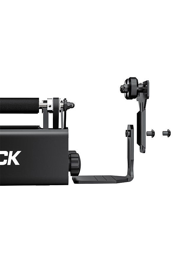 ATOMSTACK - R3 PRO Roller for Cylindrical Irregular Objects with 360° Rotating Engraving Axis 8 Angle Adjustments Support Frame Engraving Diameter As Small As 4MM Compatible with 95% of Laser Engraving Machines - Image 1