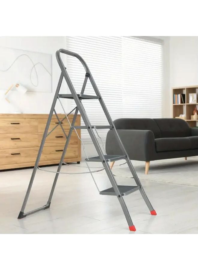 1pc Red Non Slip Ladder Foot Protector Pad Heavy Duty Herringbone Traction Cover - Image 4