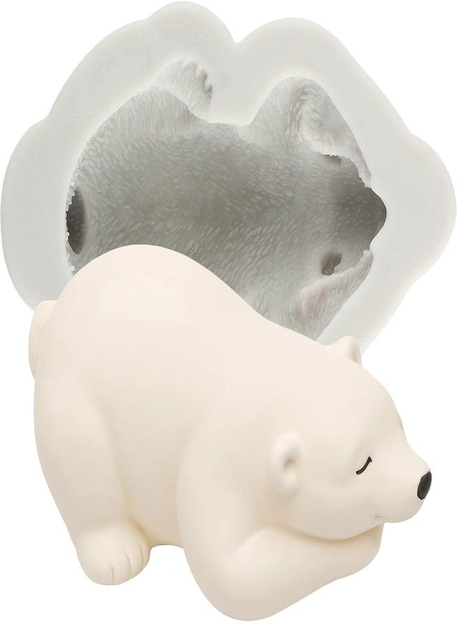 YANQINMS 3D Sea Animals Candy Chocolate Mold 3D Animal Polar Bear Silicone Mold For Sugar Cake Decorating Cupcake Topper Gum Paste Polymer Clay - Image 1
