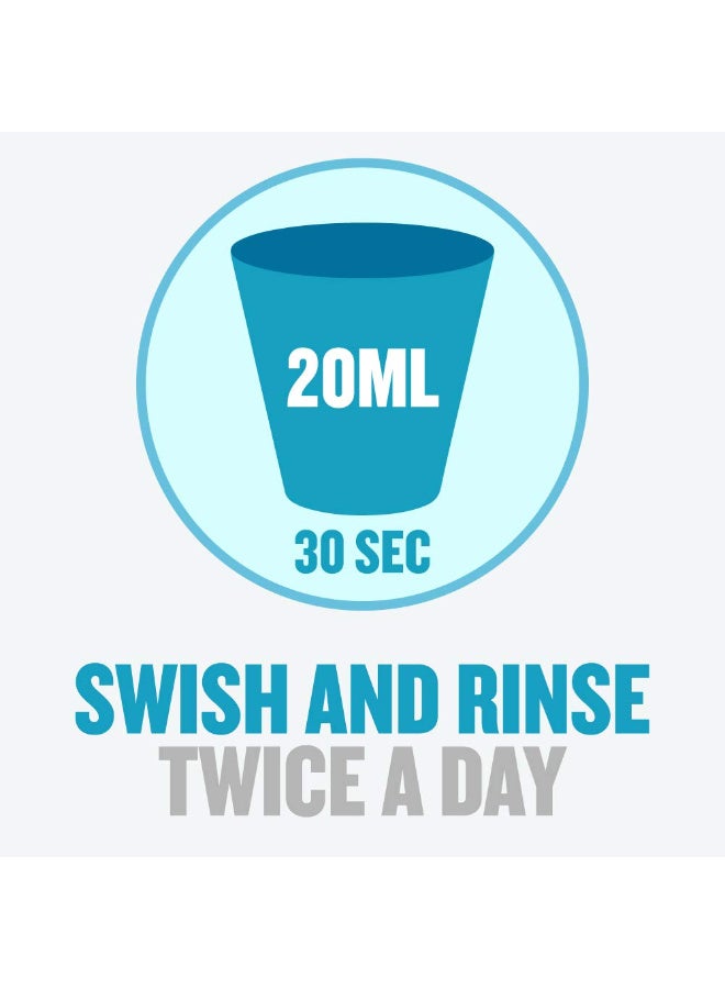 ليسترين سائل ليسترين سائل غسول الفم بالنعناع البارد، يزيل 99.9% من الجراثيم، 250 مل - Image 5