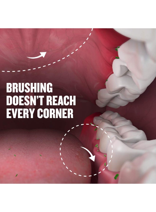 ليسترين سائل ليسترين سائل غسول الفم بالنعناع البارد، يزيل 99.9% من الجراثيم، 250 مل - Image 2