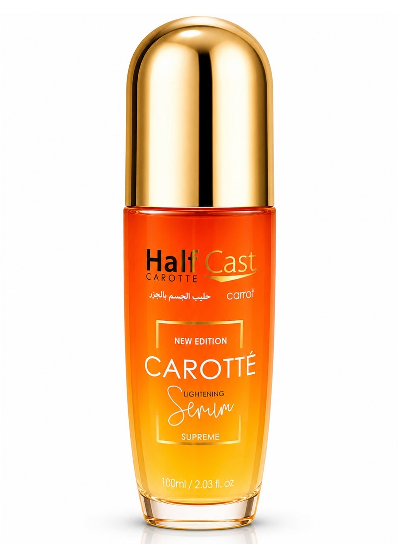CAROTE Half Cast Carotté Lightening Serum Supreme – Skin Brightening & Hydrating Serum 100ml - Image 1