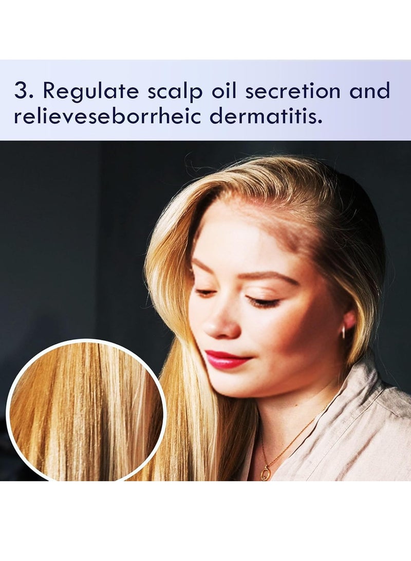 لانثوم العناية بفروة الرأس خلاصة مهدئة ، خلاصة فروة الرأس النعناع المرطبة ، تساعد على منع جفاف فروة الرأس وتقوية الشعر ، تنعش وتغذي فروة الرأس ، تمنع تساقط الشعر ، تتحكم في الزيوت خلاصة فروة الرأس المهدئة 30 مل - Image 5