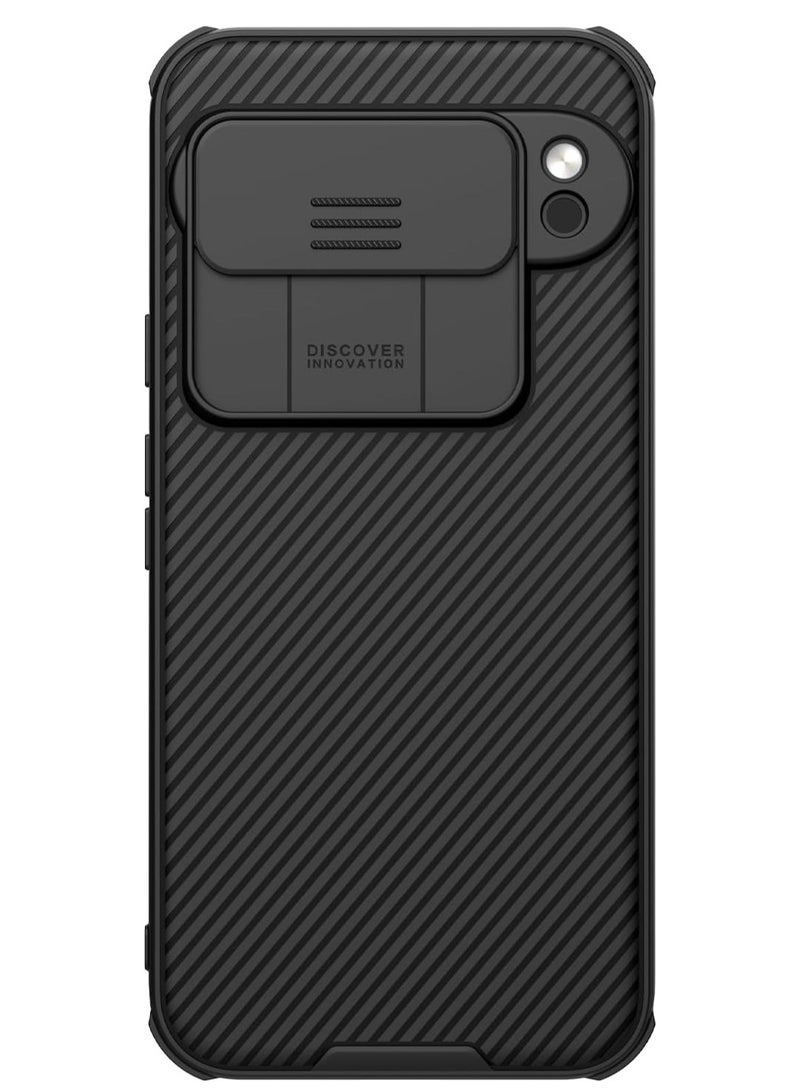 Nillkin Nillkin CamShield Pro Google Pixel 9 Pro Case Camera Protection Slide Camera Cover Slim Thin Slim Protective Case - Black  - Image 2