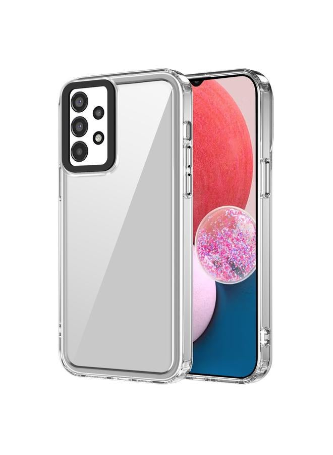 S-TOP Case For Samsung Galaxy A13 4G Transparent Acrylic + TPU Shockproof Phone Case - Image 1