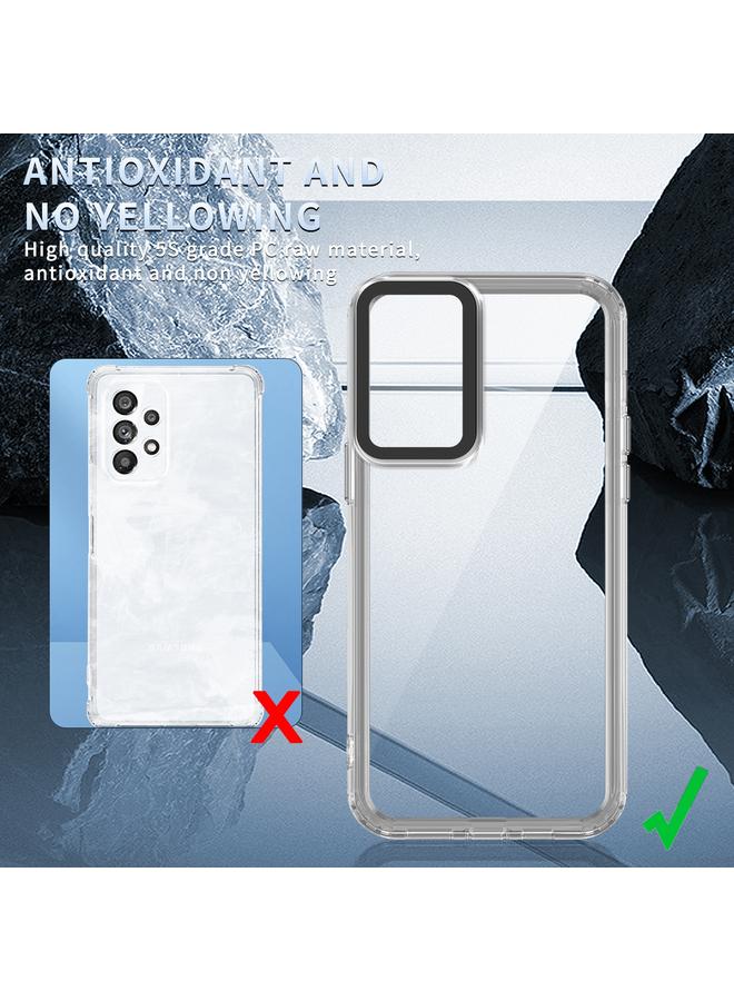 S-TOP Case For Samsung Galaxy A13 4G Transparent Acrylic + TPU Shockproof Phone Case - Image 4