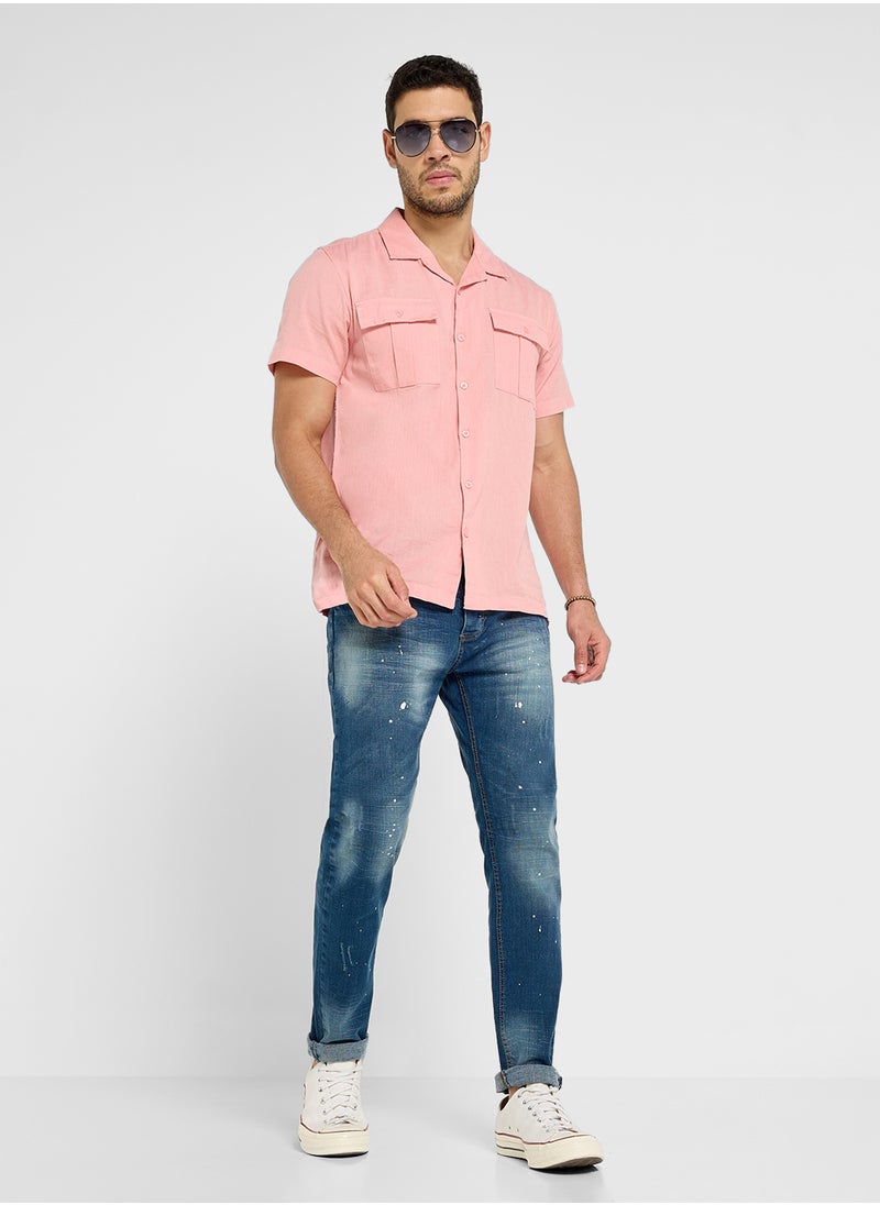 BRAVE SOUL - Denim Skinny Fit  Washed Jeans - Image 1