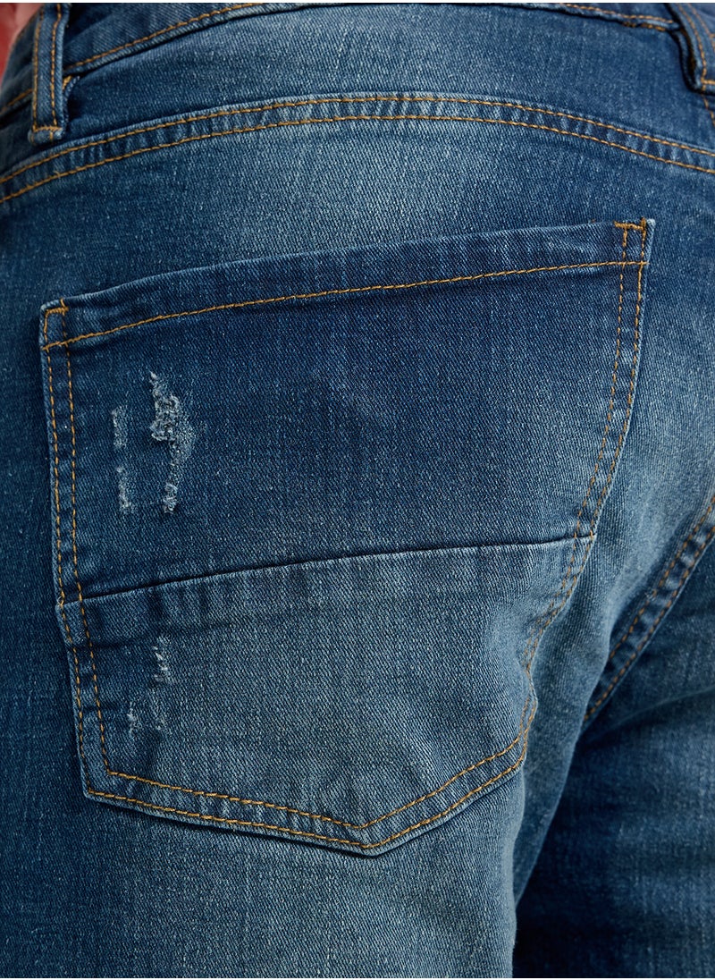 BRAVE SOUL - Denim Skinny Fit  Washed Jeans - Image 1