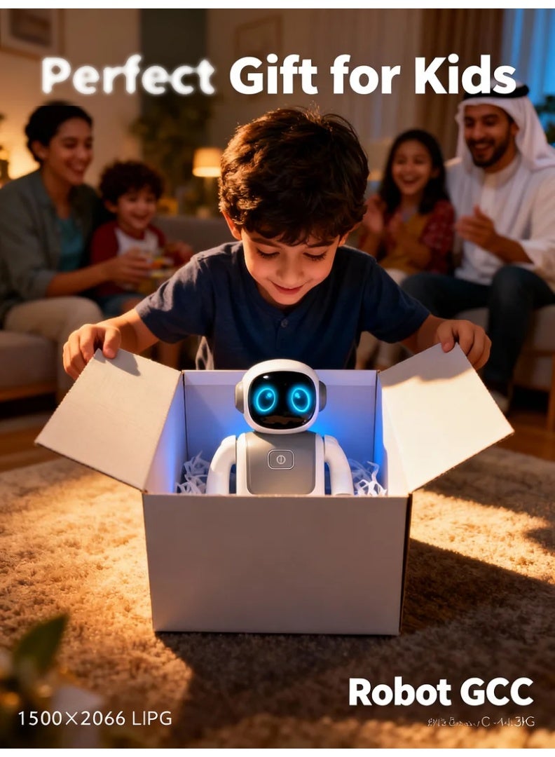 robotgcc Robert Holiday Gift for Kids | Dancing Robot Bluetooth Speaker | App-Controlled Custom Dance | Gesture Interactive | Smart Educational Toy - Image 3