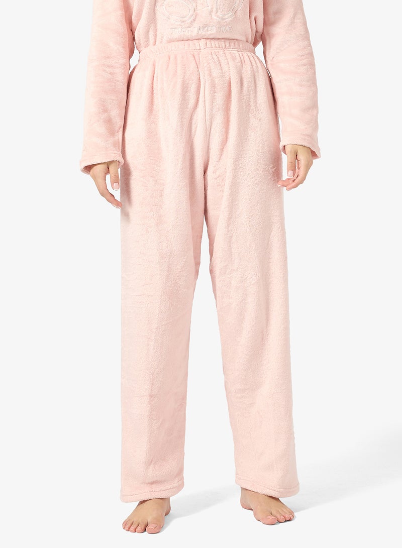 Ginger Cozy Velour Loungewear Pyjama Set - Image 4