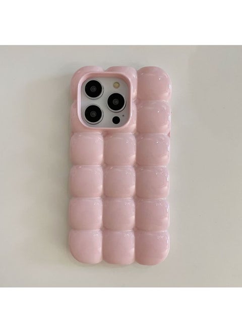 Ins Solid Color Macaroon Egg Phone Case For Apple 15Pro Max IPhone16 13 Wen 14-Color:XMR Egg Pink-Applicable Model:13pro (without Packaging)