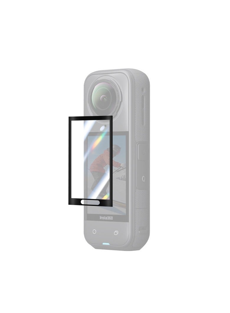 general 2pcs Insta360 X5 screen tempered film, 9H hardness material, panoramic sports camera professional protection accessories - Image 1