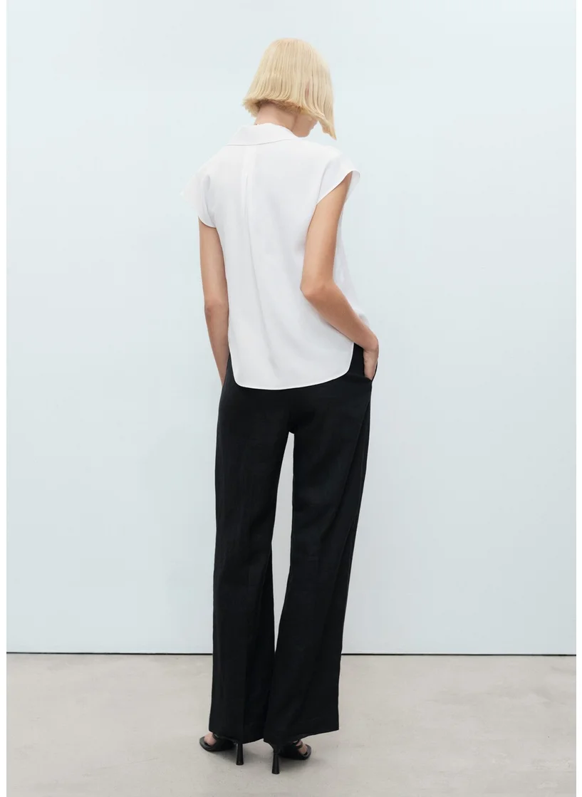 مانجو Lyocell Sleeveless Shirt