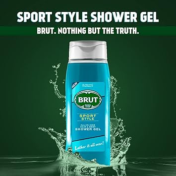 Brut Sport Shower Gel 500 ml for Men - Image 4
