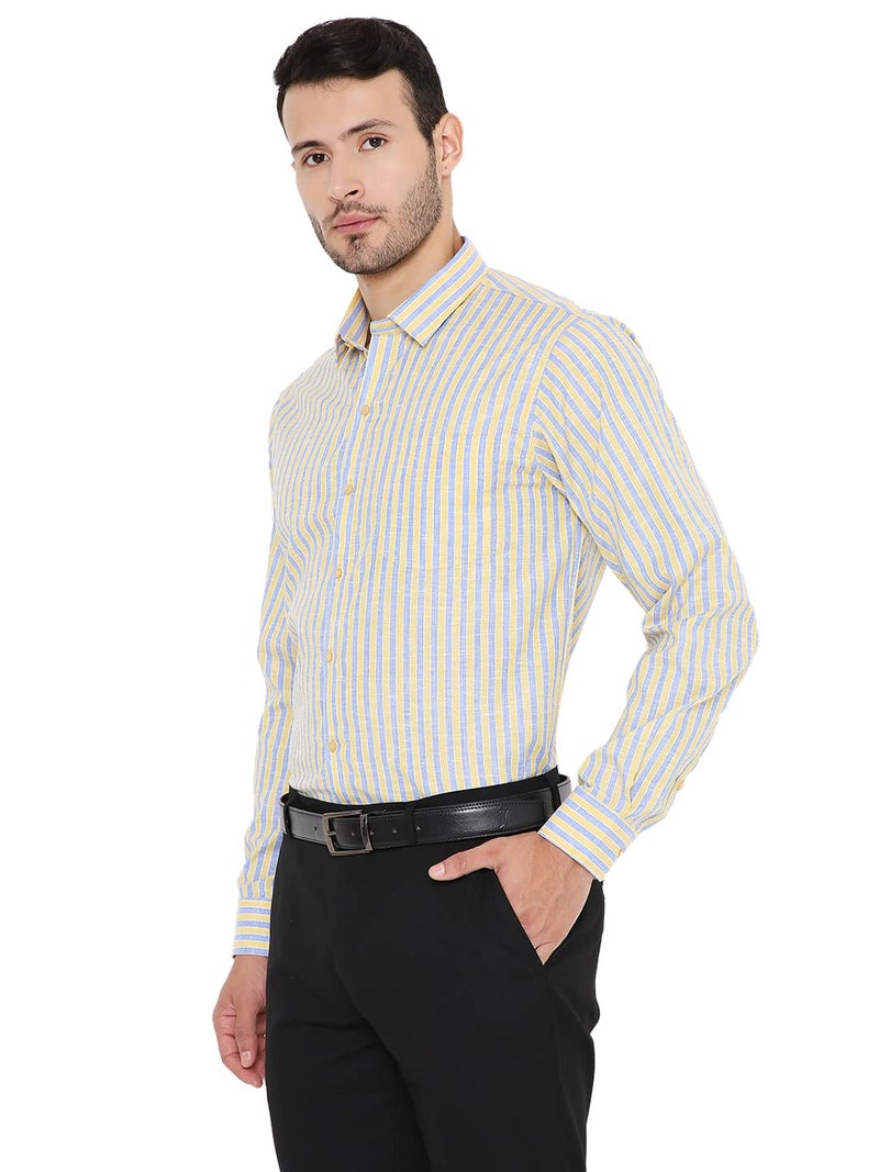 Maharaja Men's Regular Fit Formal Shirt (Pack of 3) (MSCombo19--38_Assorted_38) - Image 4