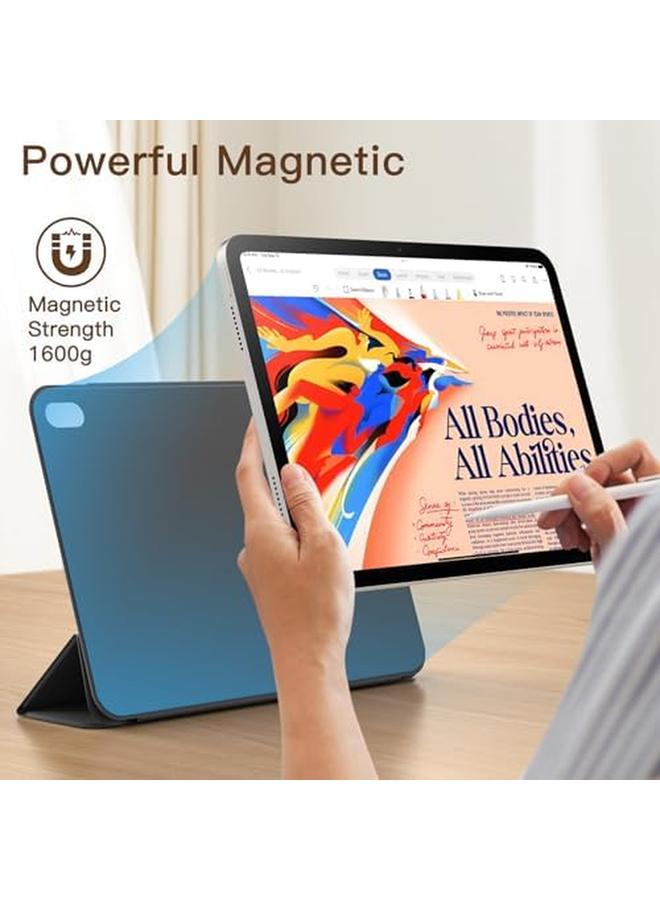 جي تيك حافظة مغناطيسية لجهاز ايباد 10 10.9 انش موديل 2022 الجيل العاشر مع غطاء رفيع مغناطيسي مع خاصية الاستيقاظ التلقائي باللون الاسود - Image 3