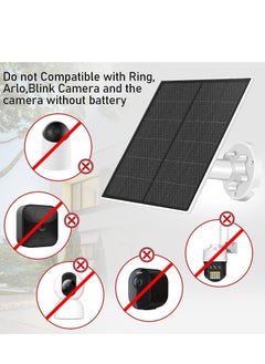 Dubkart 6W Solar Panel for Security Camera Waterproof with 360°Adjustable Mounting  - Image 4
