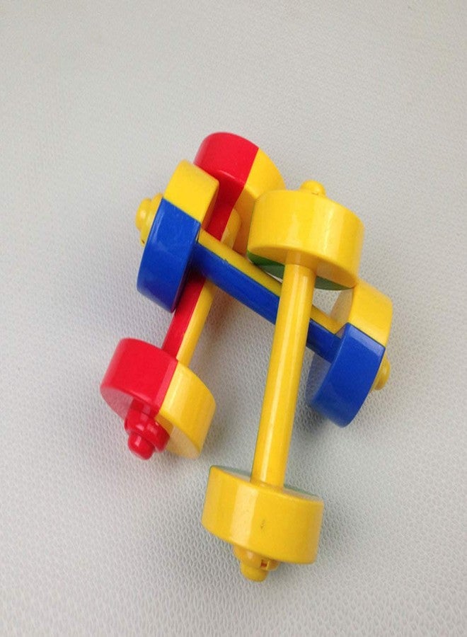 Toddmomy Kids Dumbbell Toy, 1 Pair Kids Weight Lifting Set Plastic Dumbbell Toy Gym Sports Workout Equipment for Toddlers - Image 5