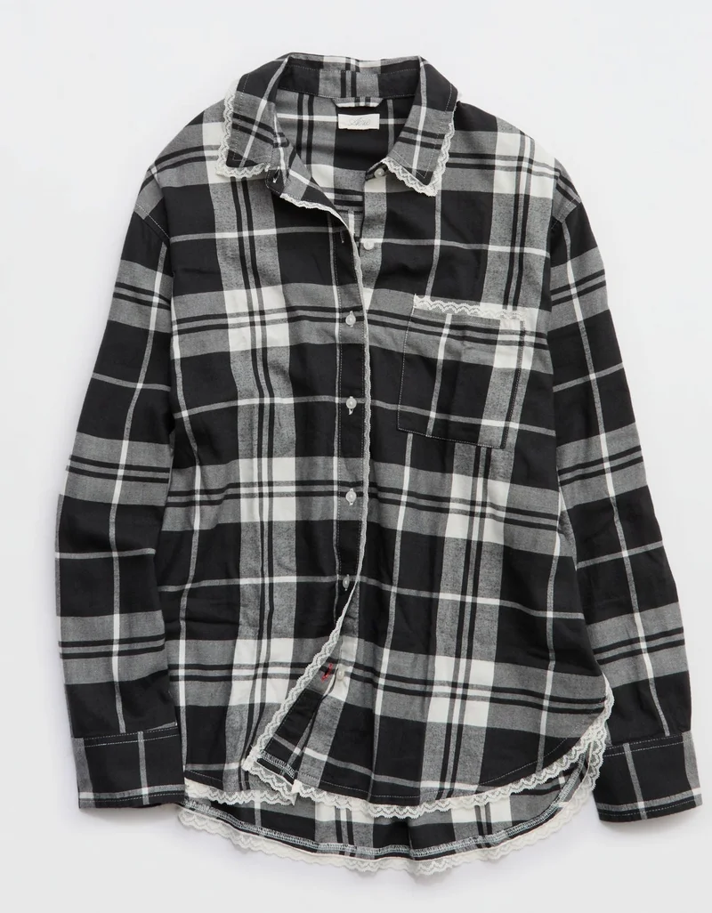 Aerie Aerie Flannel Pajama Shirt
