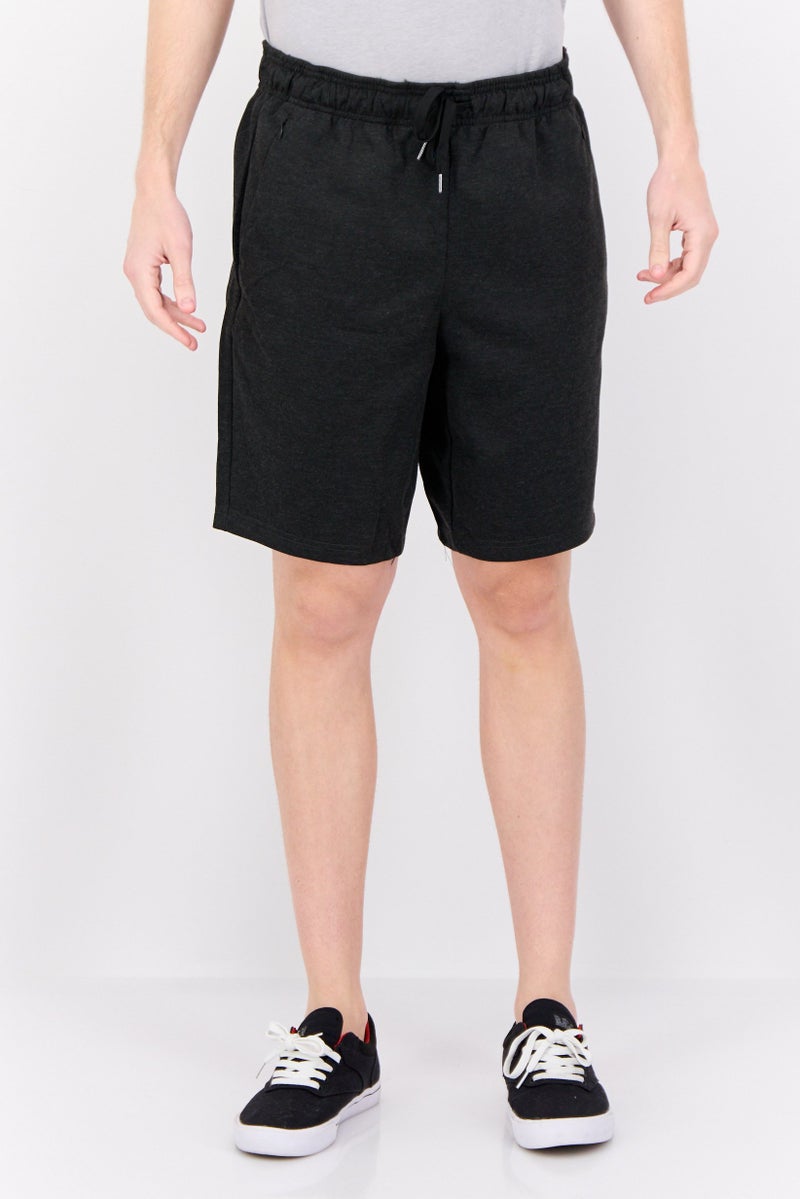 90 Degree By Reflex شورتات رياضية للرجال مع حبل سحب، خارجي، رمادي غامق - Image 1